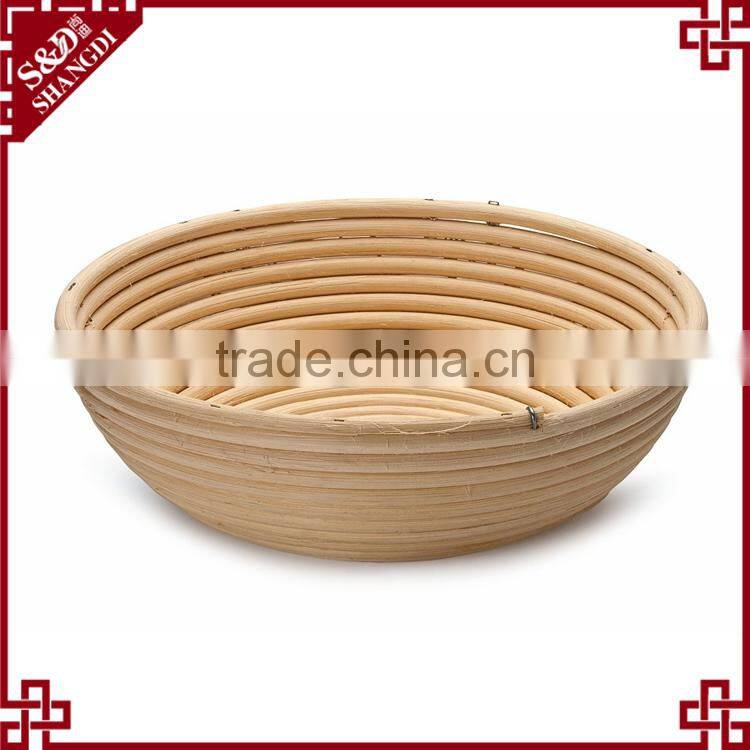 Handmade Large Round Banneton Proofing Basket with liner