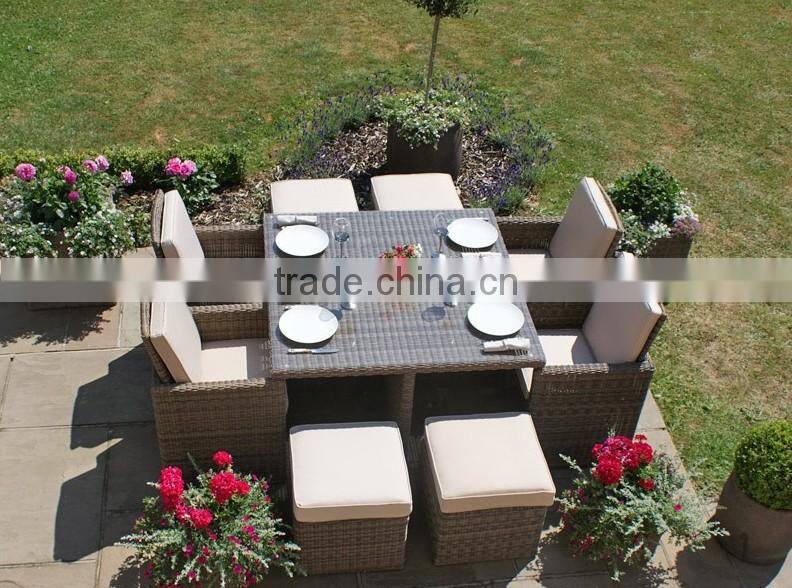 2017 Popular PE Rattan wicker garden furniture outdoor