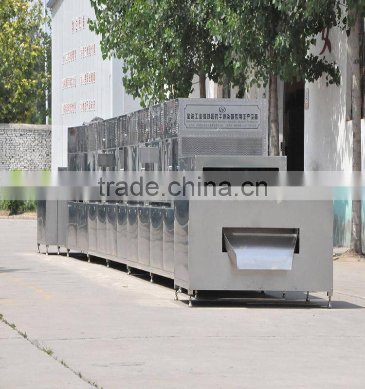 Crabs Continouous Microwave Cooker