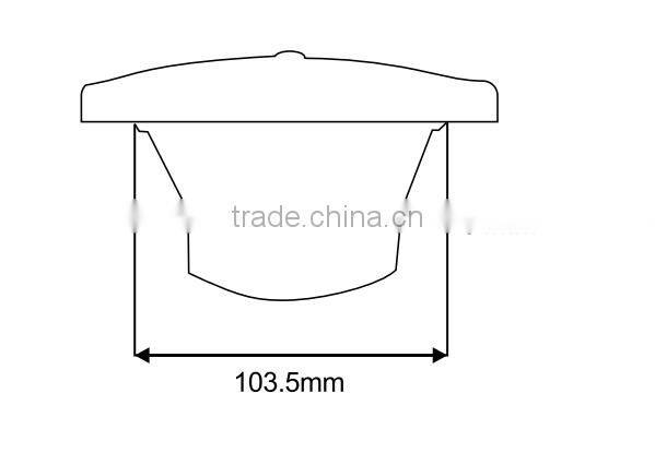 Waterproof Round Marine Stereo Digital FM Radio MP3 USB 2 Speaker Kit Boat Cart