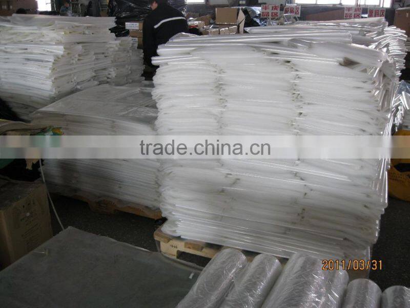 PE plastic tunnel film on bags for agricultural garden planting