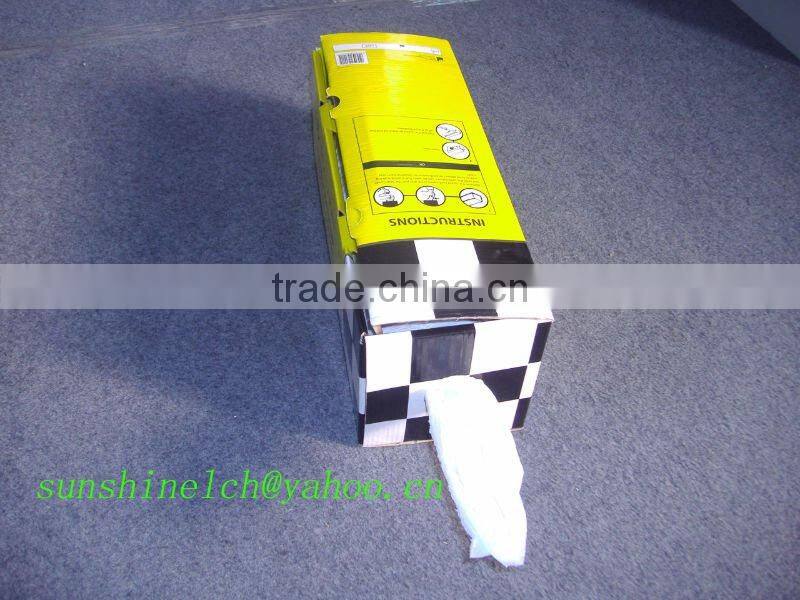 PE material auto seat cover for paint use