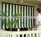 Cheap colourful durable 100% HDPE patio blind