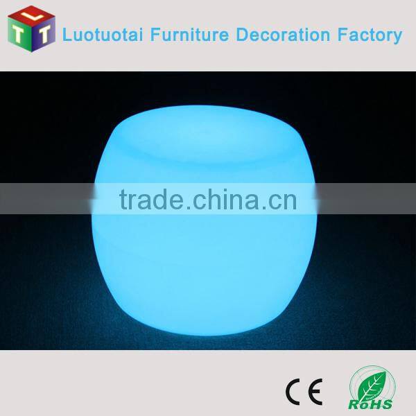 High quality 16 color changing led light stools led light up stool