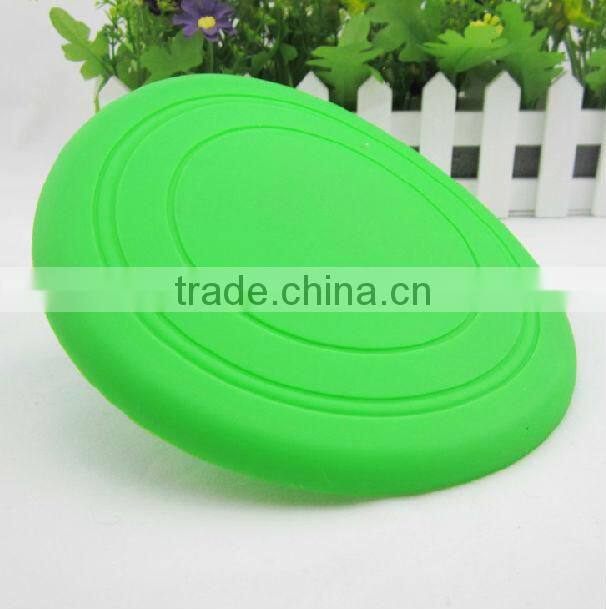 Hight quality and colorful silicone frisbee