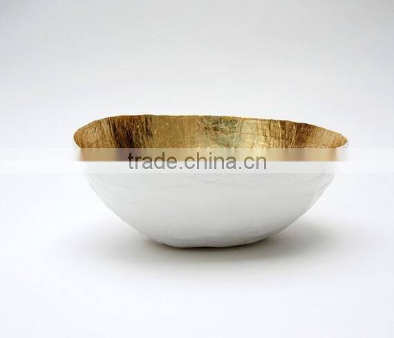 Copper Decorative serving bowl,Copper plated serving bowls, Flower cut dry fruit decorative bowl