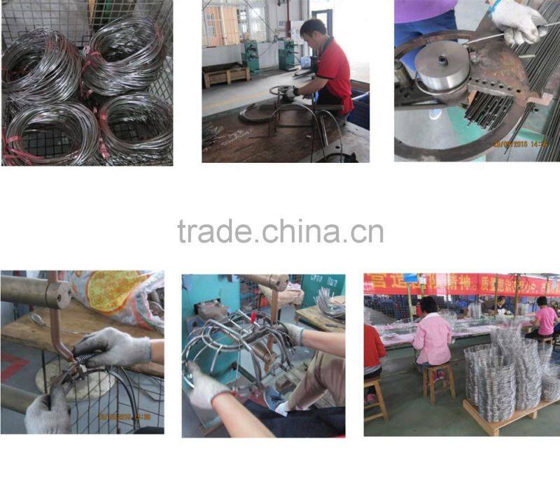 Hot Sale Different Size Round Shape Steel Wire Fruit Basket