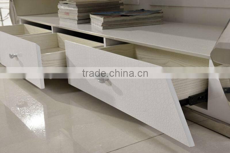 Simple, stylish, personalized design glass TV stand E371