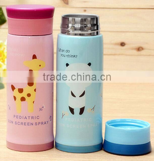 Supply Creative fashion Cartoon double stainless steel thermos cup / cold reserving cup (350ml)