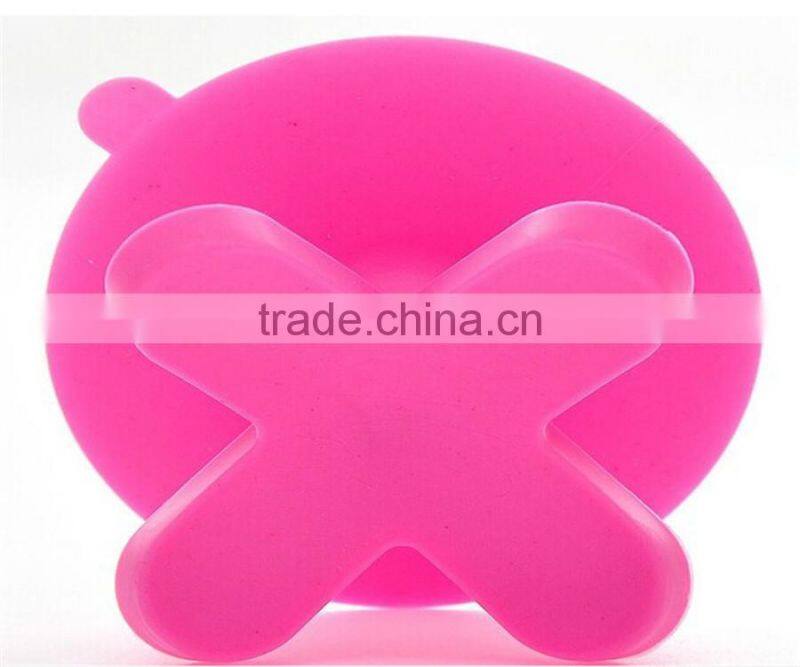 Food Grade SiIliocne Sucktion Hooks Phone Holder Single Jesus Cross Sucktion Hook