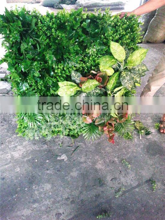 2017 factory price hot sale plastic plant wall artificial wall sale