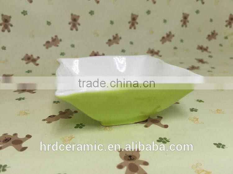 Stocked Porcelain ceramic kitchenware plate dish