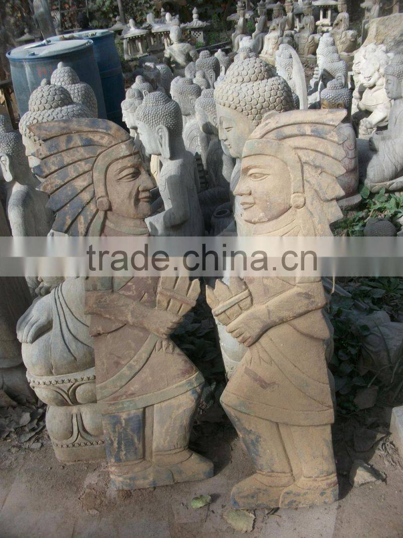 Antique wooden carving eagle wall relief decoration