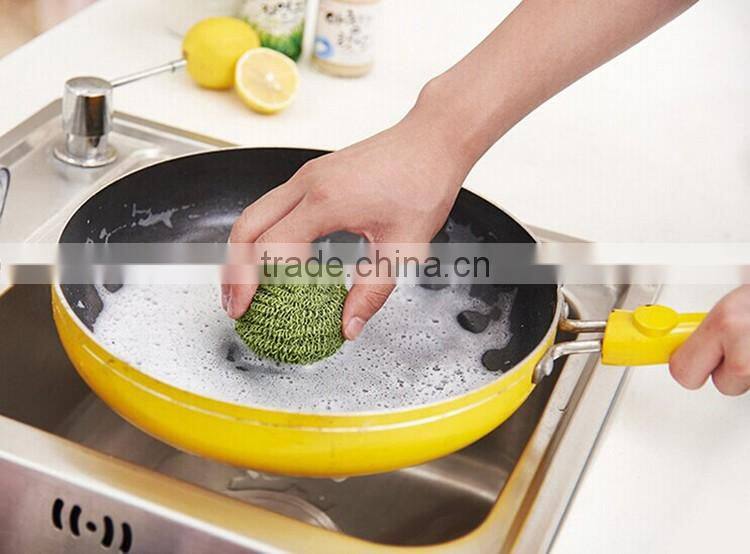 Toprank Eco-friendly Kitchen Daily Necessicity Dish Washing Sponge Scouring Scrubber Cleaning Ball