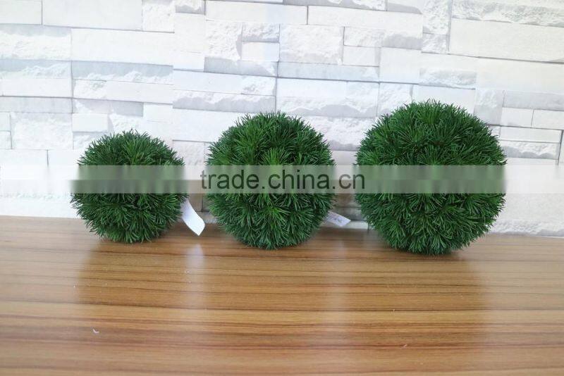 High quality plastic green grass ball