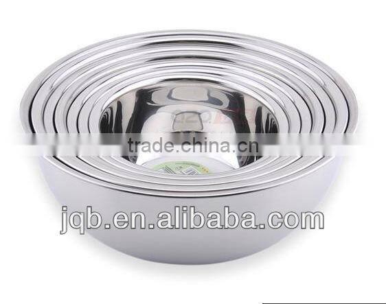functional stainless steel basin/bowl for hotel/kitchen