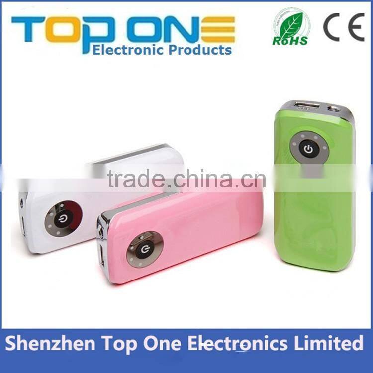2017 hot selling cheap new CE ROHS mobile power bank 5200mah