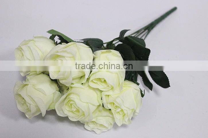 SJ-L0583 rosa artificial fabricados na China