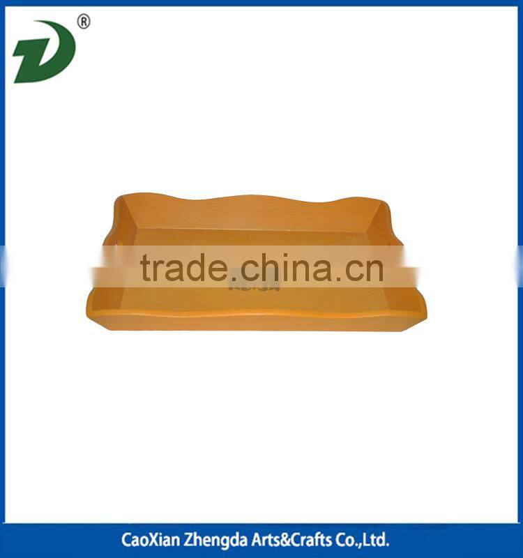Decorative wooden tray