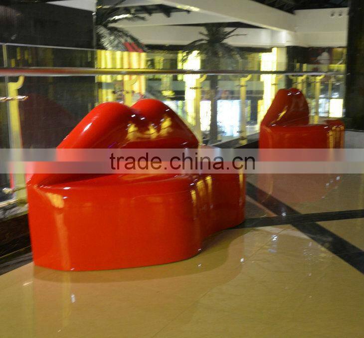 Outdoor fiberglass chair