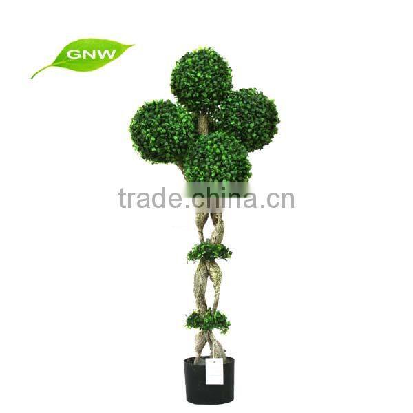 BOX1040 GNW indoor ornamental plants Artificial topiary trees for office decoration and garden decoration