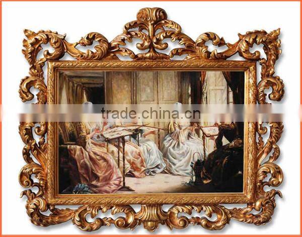 FA-034G-01 Ornate hand-painted oil paintings for decor