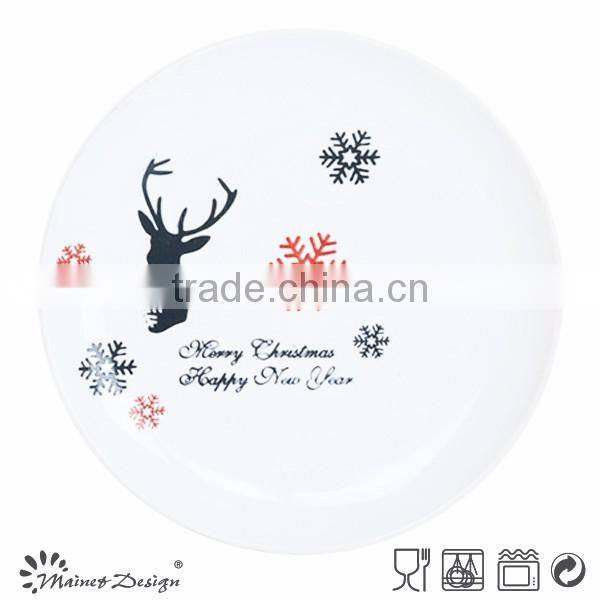 Ceramic stoneware tableware Christmas promo dinnerware plates
