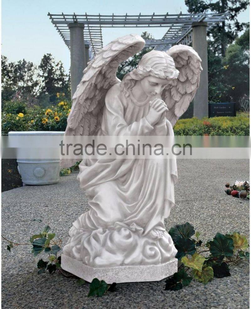 Marble statues large outdoor angel sculptures for cemetery