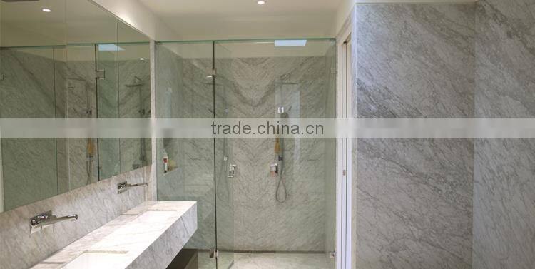 Manufactured wall designs natural stone eco-friendly white marble tile price in india