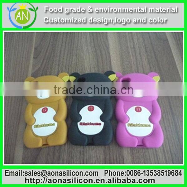 Silicone mobile phone case for iphone 5/5s