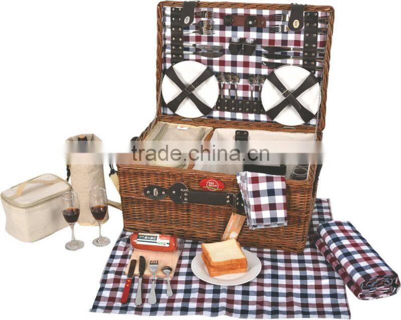 Wholesale made in china mini Portable handmade wicker fast food willow basket