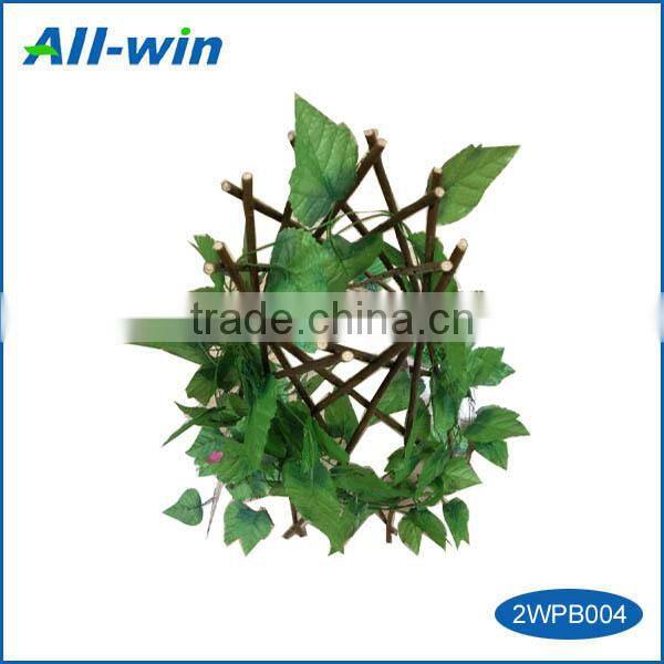 Garden decorative willow plant bracket for hanging climbing plants