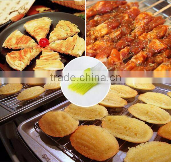 Colorful cooking silicon oil brush