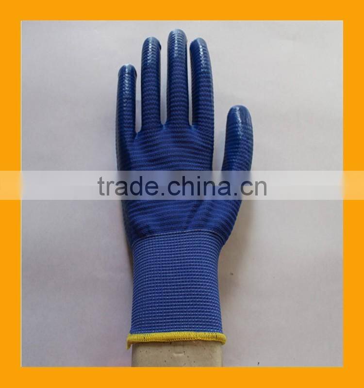 Men's All Purpose Yard Glove Nitrile coated Palm with Durable U3 Liner