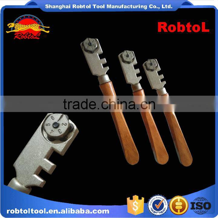 diamond glass cutter wood handle