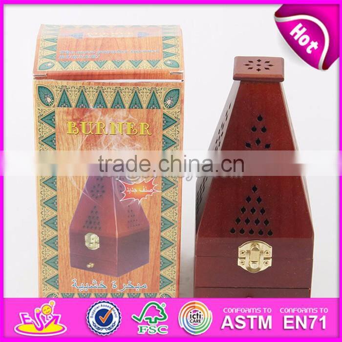 best hottest wooden incense burner for arabic W02A262-S