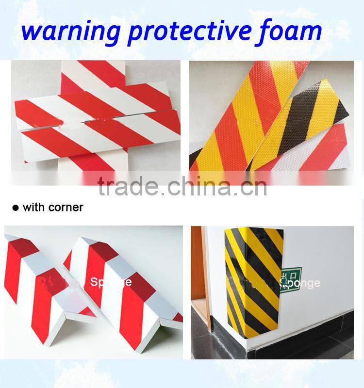 Soft Edge Warning Guard and warning protective foam material