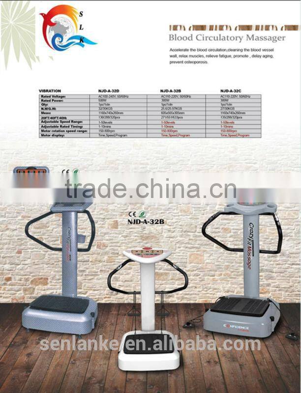 2014 New high power fitness equipment crazy fit massage with CE ROHS