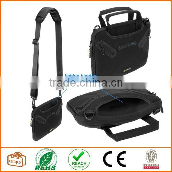 13.3 inch Ultrabooks/ Laptop / NetBook/ Super Protection Sleeve Shoulder Bag / Multi-functional Briefcase Carrying Case Black
