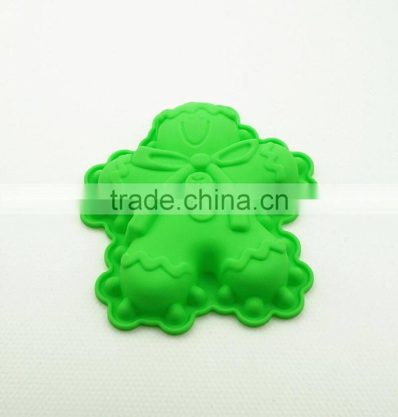 11187 Funny animal cake mold silicone duck mold