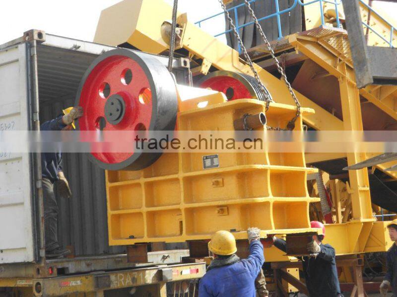 2014 steel casting type small basalt crusher equipment for stone quarry