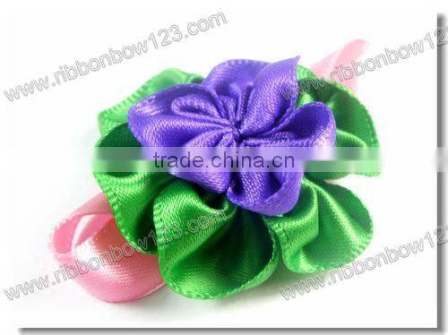 Polyester organza bow tie used on the garment