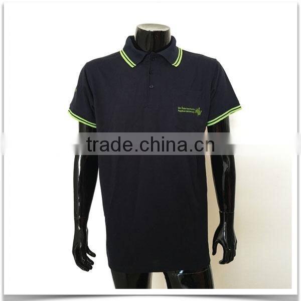 Polo shirt with color decorative