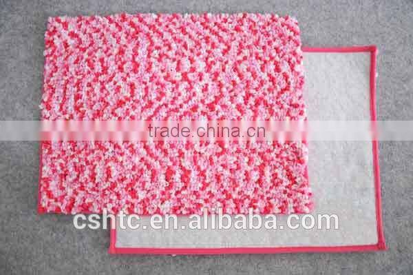 luxury acrylic forging dyed fleece carpet