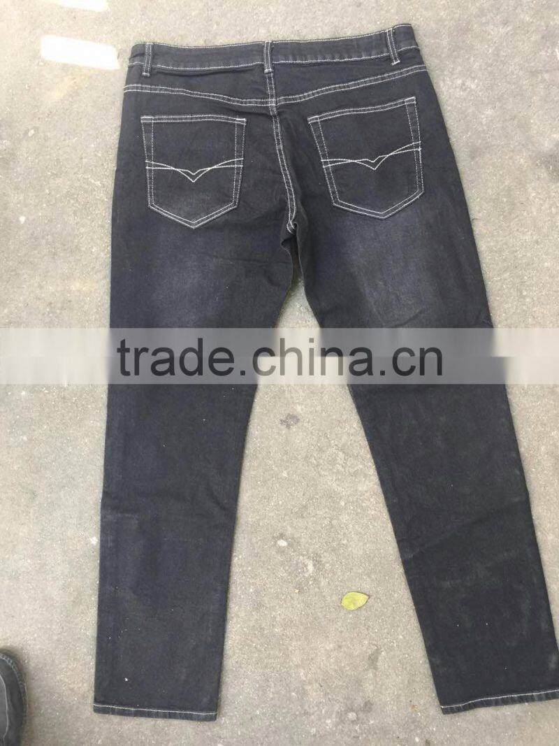 GZY New Style Simple South America Price Of Denim Jeans In Bulk 2017