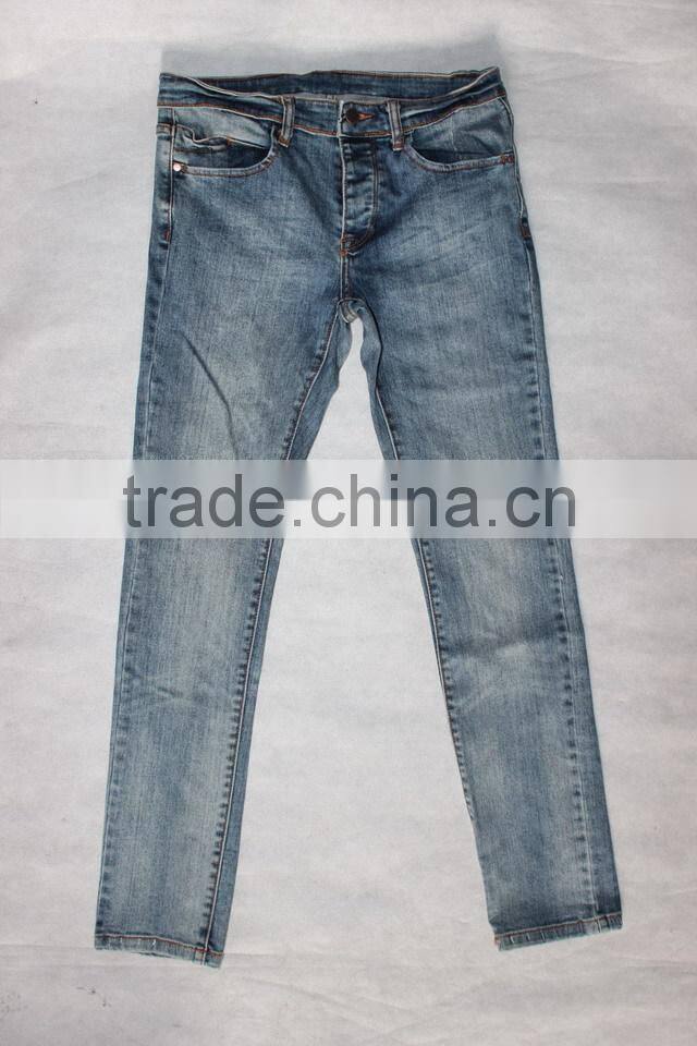 GZY cheap men's jeans Wholesale cotton jean fabric with cheap prices