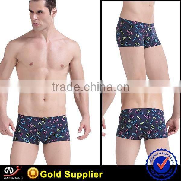 100% cotton box package boxer man Underwear adult mens underwear