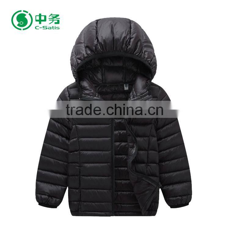High Quality Multi Color Boys Clothing Lightweight Kids Winter 90% Down 10% Feather Jacket