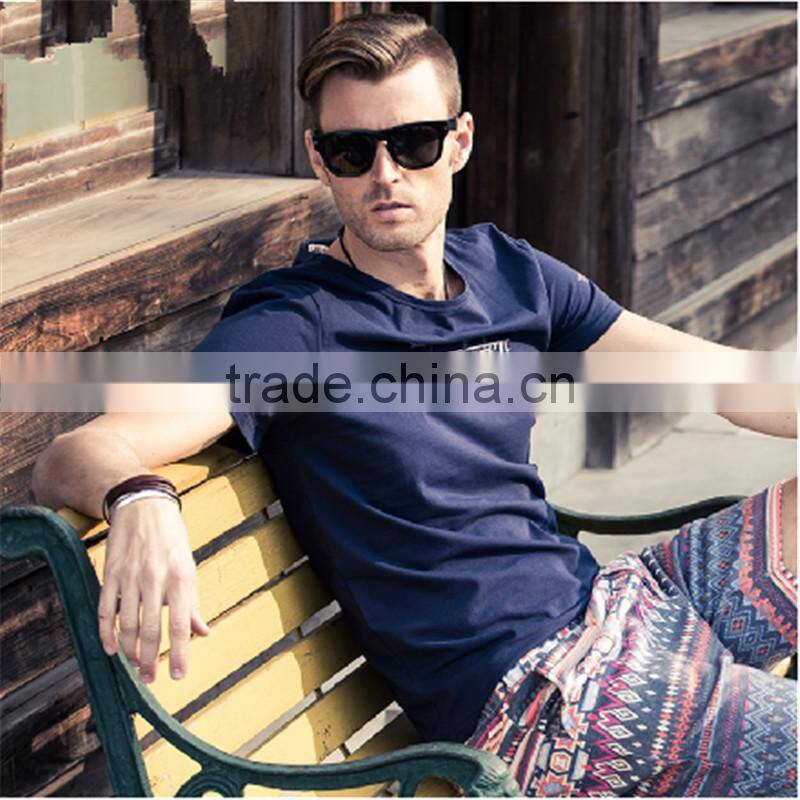 2015 Custom Design Men's Shirt Sex Clothes T-Shirt Cotton Fabric For Men
