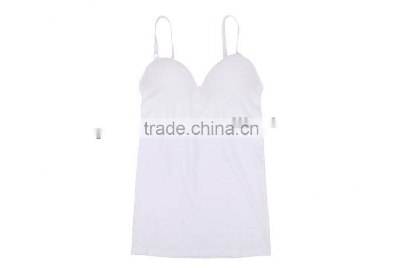 V collar polyamide and spandex women yoga camisole women vest